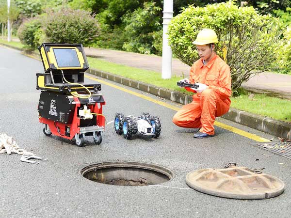 镇沅管道机器人检测