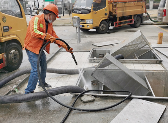 镇沅隔油池清理